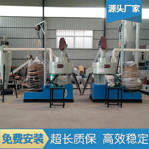 用戶看到秸稈顆粒機(jī)試機(jī)的效果，真心覺得值